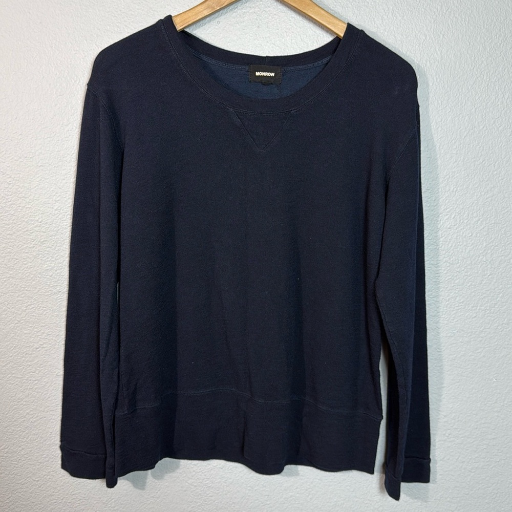 Monrow Round Neck Sweatshirt‎